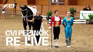 RELIVE  CVI Pezinok 2019  Day 3  Morning session  Int Vaulting Competition [upl. by Eirovi]