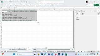 How to make a correlation table in Excel [upl. by Yeta]