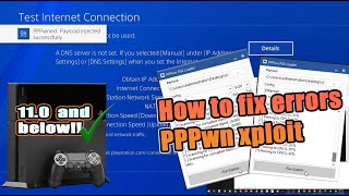 PS4 Jailbreak 110 and below  How to fix Errors when activating PPPwn xploit [upl. by Akahs]