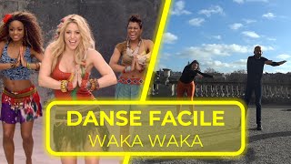 Flashmob  chorégraphie facile  Extrait quotWaka wakaquot de Shakiraquot [upl. by Stanly]