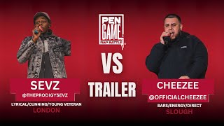 SEVZ vs CHEEZEE Trailer  PenGame Rap Battle 2024 [upl. by Yentterb630]