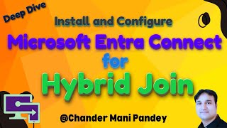 Microsoft Entra ID Connect for Hybrid Join  Azure AD Connect Sync [upl. by Annahoj156]