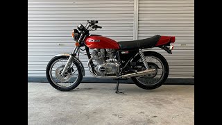 1977 SUZUKI GS400 [upl. by Ozzy]