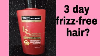 Tresemme keratin smooth shampoo review price and quality [upl. by Ahsenyt]