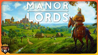 DAY 1 of The Biggest Medieval Survival EVER  Manor Lords Gameplay EP 1 [upl. by Eneri]