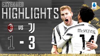 Milan 13 Juventus  Federico Chiesa amp Weston McKennie Seal Huge San Siro Win  EXTENDED Highlights [upl. by Goren]