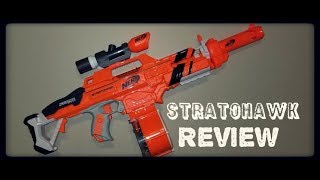 Honest Review Nerf Accustrike Stratohawk Rapidstrike Reskin [upl. by Josias]