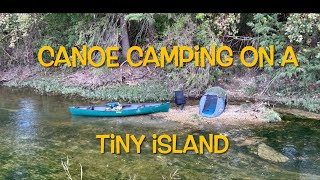 Canoe Camping on a Tiny Island [upl. by Ihteerp]