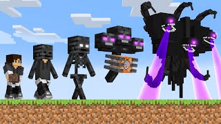 Minecraft But I Become the Wither Storm [upl. by Nileuqaj86]