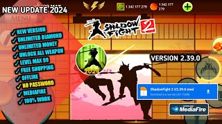 Update Shadow Fight 2 Mod Apk 2390 Latest Version 2024 Unlock All Weapons ampUnlimited Money [upl. by Frants]