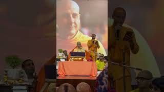 Glorification of HH Radhanath Swami maharaj at ISKCON Delhi East of Kailash [upl. by Mariya]