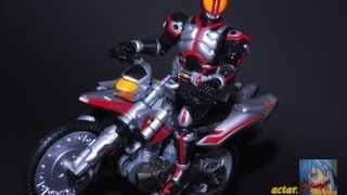 AFR  SRHF 01 Transforming Auto Vajin amp Kamen Rider Faiz Figure Review [upl. by Sivahc394]