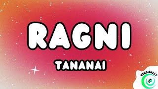 Tananai  RAGNI TestoLyrics [upl. by Gagnon]