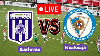 Karlovac Vs Kustosija Football Score Live streaming [upl. by Acihsay]