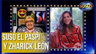 ASÍ LOGRÓ ZHARICK LEÓN TENER EL PAPEL EN PasiónDeGavilanes  The Susos Show  Caracol Tv [upl. by Jezebel]