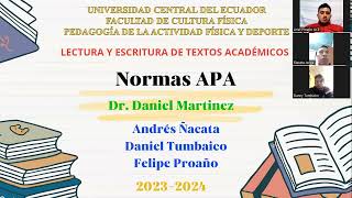 Normas APA 7ma Edición  Lectura de Textos Académicos [upl. by Rasla]