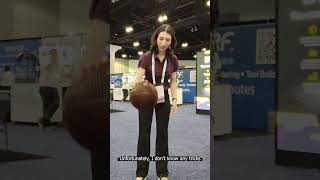 🏀 I tried Wilsons 3d printed AIRLESS basketball finally [upl. by Gibun]