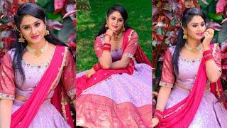 Manasichi choodu serial fame bhanu latest photoshoot photos [upl. by Ellecram58]