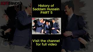 History Of Saddam Hussein PART 5  HIDDEN HISTORY short sadamhussein historyshort [upl. by Inge]