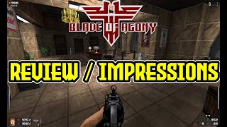 Wolfenstein Blade of Agony  AMAZING RETRO STYLE FREE FPS SHOOTER  Review [upl. by Kisung122]