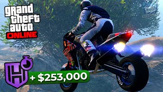 GTA Online HSW Time Trial  North Chumash to Palomino Highlands Under Par Time [upl. by Nelyag]