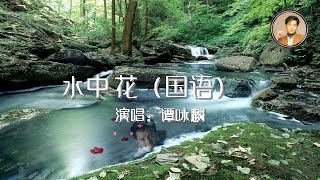 水中花 谭咏麟 国语 歌词版 第一次听是在那年春晚 [upl. by Montagu]