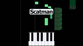 how to play quotScatmanquot skibabopbadopbop on piano [upl. by Sera643]