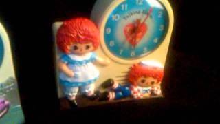 Janex Batman and Raggedy Ann amp Andy Alarm Clock [upl. by Ula159]