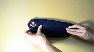 Folding of Beret [upl. by Mil]