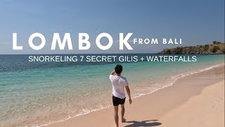 BEST SNORKELING IN INDONESIA  Lombok Travel Vlog  Secret Gilis Waterfalls and Remote Beaches [upl. by Bumgardner]