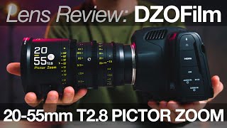 DZOFilm Pictor Zoom Set 2055mm T28 Lens Review [upl. by Saw412]