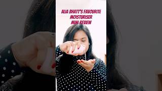 Review  Alia Bhatt’s Favourite Moisturiser [upl. by Alithea871]