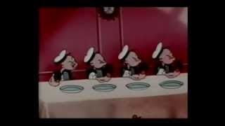 POPEYE THE SAILOR MAN Greek Mirthology 1954 Remastered HD 1080p [upl. by Amaras]