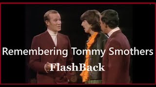 Tommy Smothers Tribute with The Beatles Revolution Insert George Harrison Guest appearance 1968 [upl. by Einhapets]