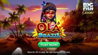 WELCOME TO BRAZIL 🇧🇷 NEW SLOT now LIVE ✨ Big Fish Casino [upl. by Wedurn524]