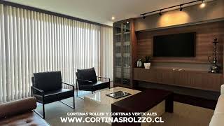 Fabricamos cortinas Roller y cortinas verticales [upl. by Tris]