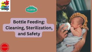 Title Essential Advice for Bottle Feeding Cleaning Sterilization and Safety parentingtips [upl. by Ethelda]