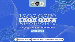 LIVE LACA CAFA quotLanguage Culture Creative Festivalquot [upl. by Chaing807]