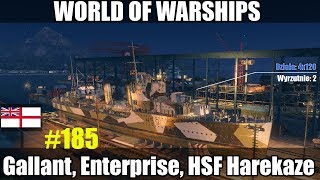 Gallant Enterprise HSF Harekaze  World of Warships Wows  prezentacja okrętów [upl. by Er101]