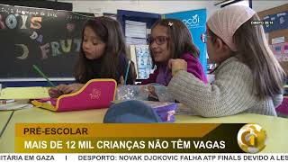 DI  MAIS DE 12 MIL CRIANÇAS DE 3 ANOS SEM VAGA NO PRÉESCOLAR [upl. by Reitrac749]