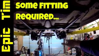 1964 Chevy ii Build update 2 Rear suspension  Hotrods to Hell [upl. by Milurd927]