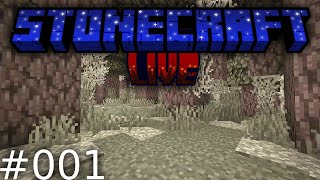 Pierwszy Stream z StoneCraft  001  Wchodzimy do Netheru i rozwijamy wioskę [upl. by Varini]