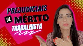 Prejudiciais de mérito  Defesa Trabalhista [upl. by Brande353]