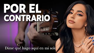 Becky G  POR EL CONTRARIO with Leonardo Aguilar amp Ángela Aguilar Performance Video [upl. by Elspet]