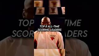 Top 8 alltime scoring leaders shorts nba michaeljordan lebronjames scoring viral [upl. by Ulick]