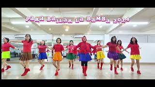 Para Bailar La Bamba 2024  Line DanceBeginner56c 2wChoreo Adelaine Ade INADemo by DL [upl. by Utas]