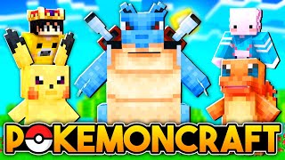 SENİ SEÇTİM POKEMON  PokemonCraft  Minecraft  Bölüm 1 [upl. by Moorish]