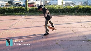 【Little Tips】Backside NoComply  Keep weight on board [upl. by Airitak]