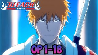 Bleach  All Opening Songs 118 [upl. by Tannie225]