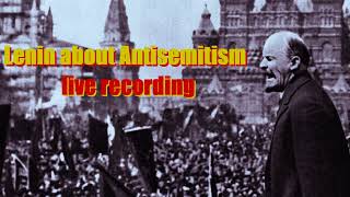 Lenin Speech about Antisemitism live recording subtitled [upl. by Tnecillim775]